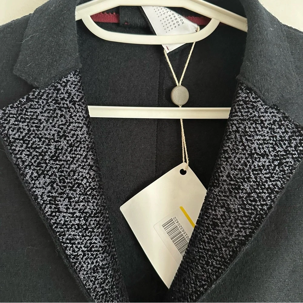 Cropped Blazer Pure Virgin Wool, NWT